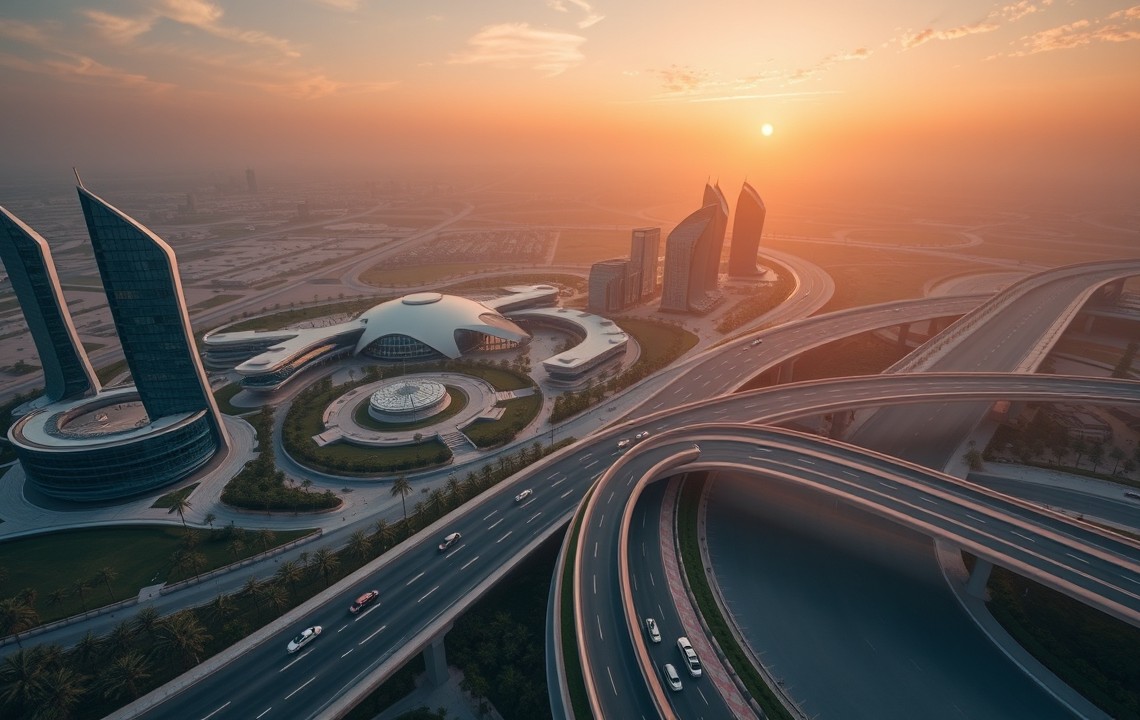 Aerial view of Dubai Silicon Oasis 2026 infrastructure