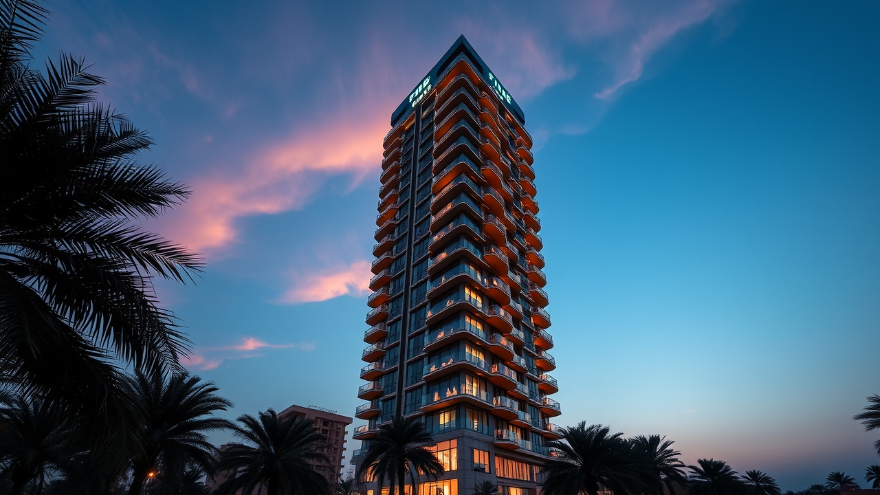 Five Jumeirah Village tower architecture