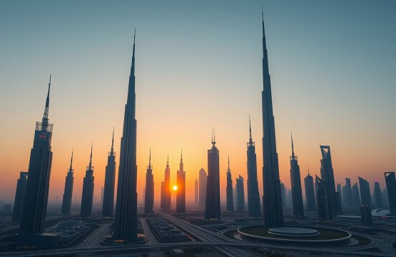 Dubai 2026 skyline with 6G infrastructure