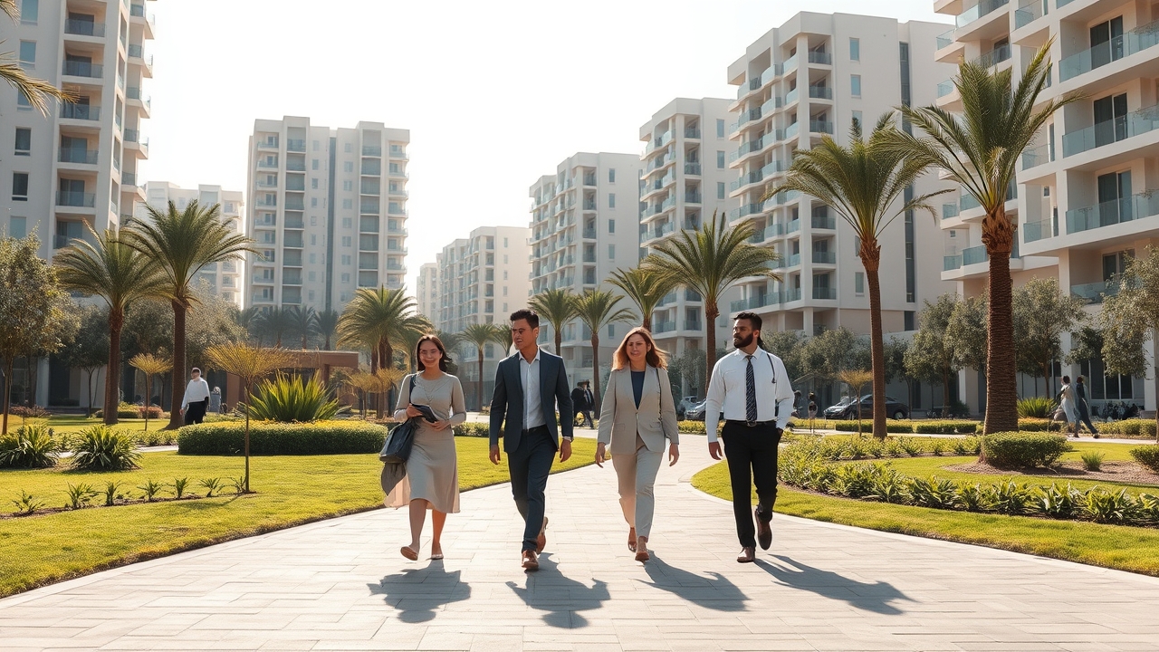 Residential park in Liwan Dubai 2026