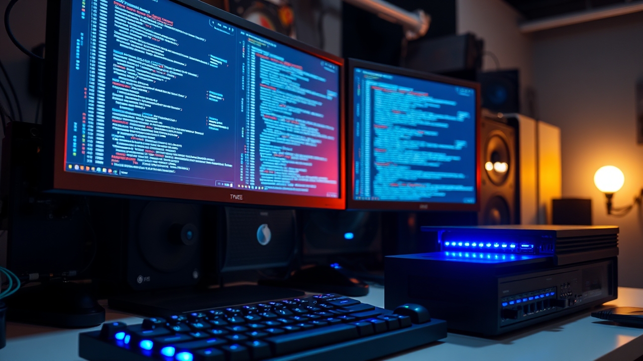 Remote team technical hardware setup