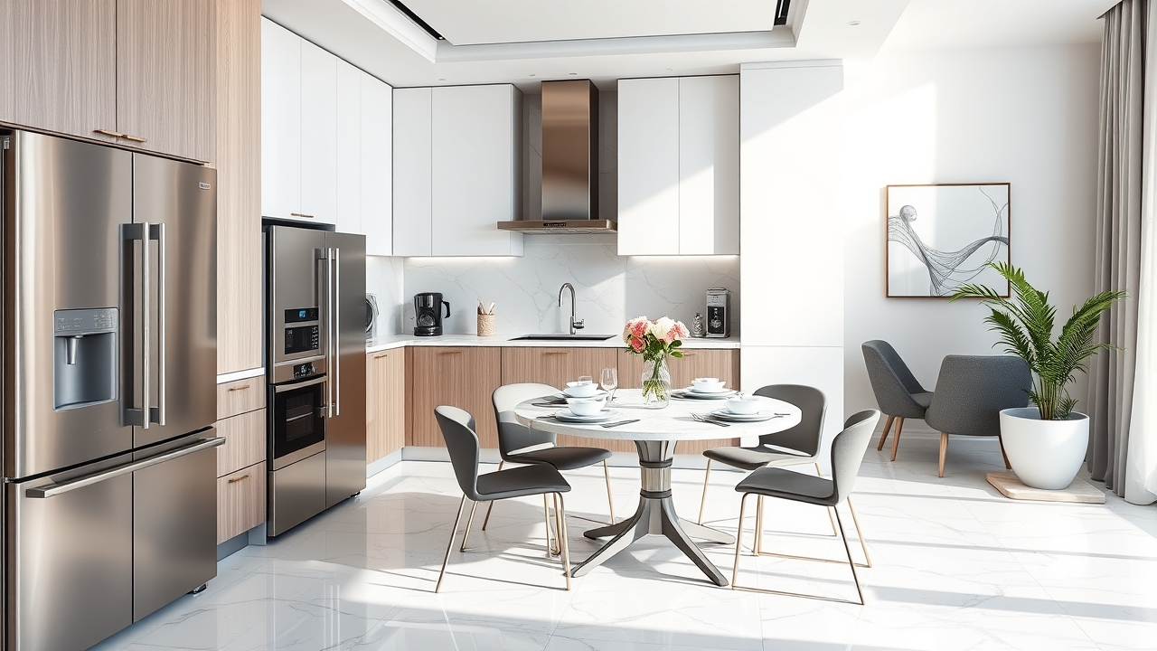 Standard hotel apartment kitchen facilities Dubai