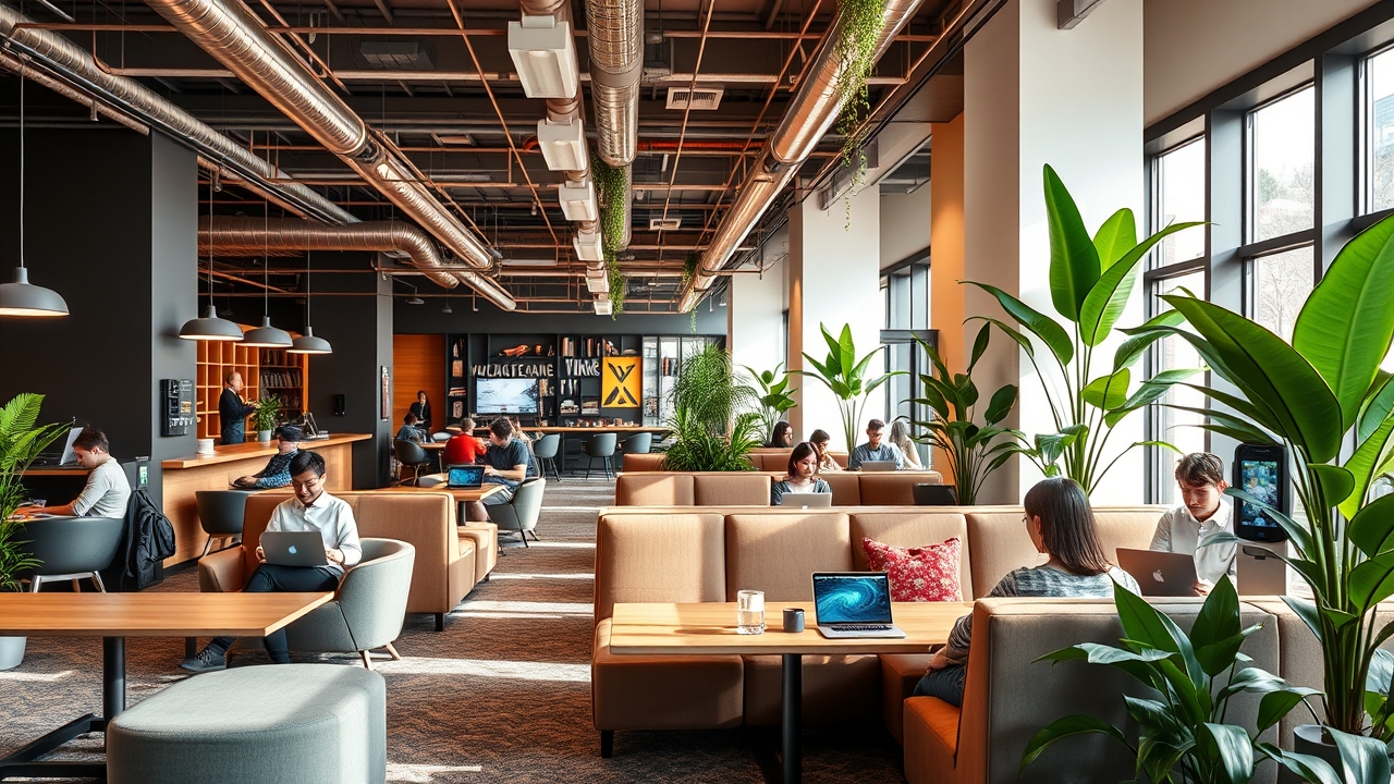 Lifestyle hotel co-working space Dubai