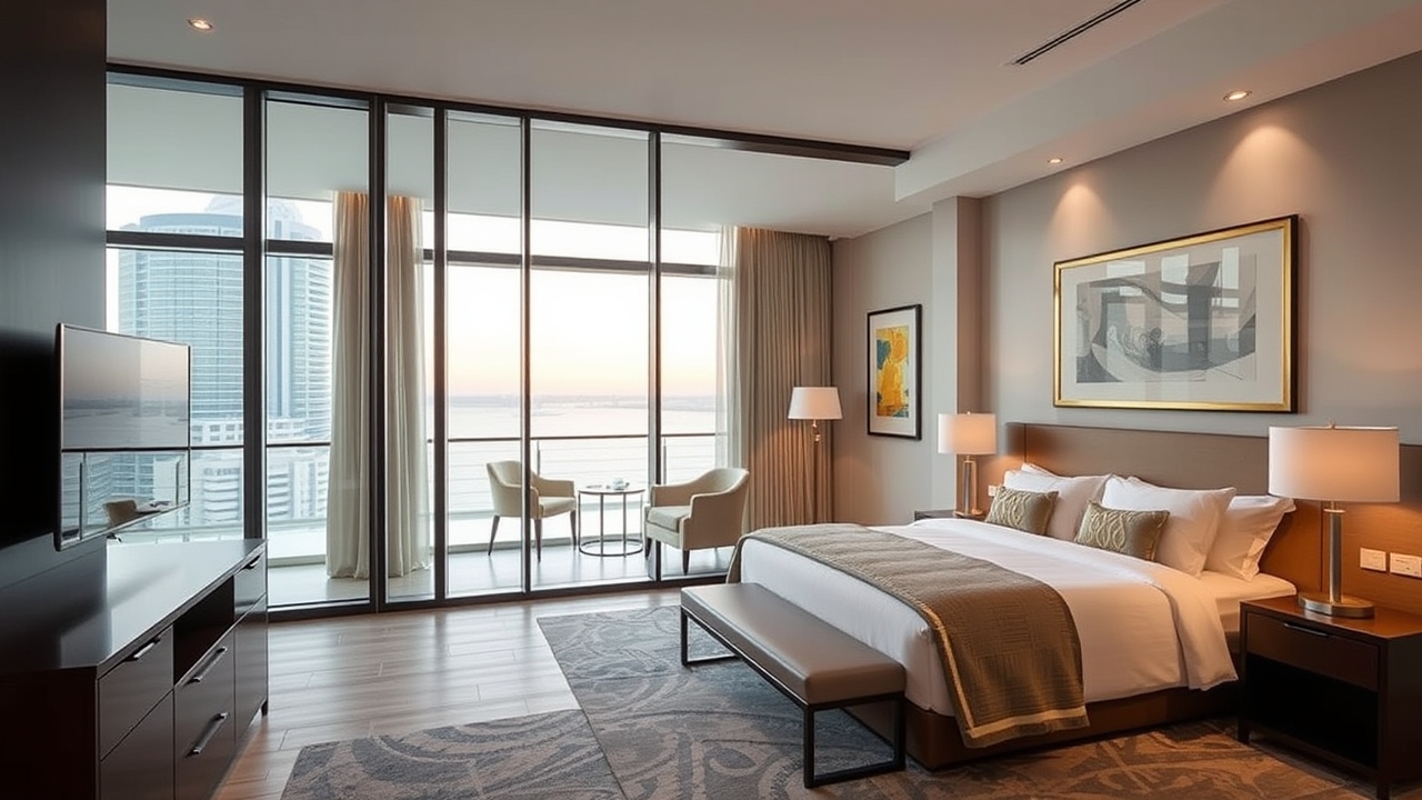 Luxury 2-bedroom suite at DoubleTree Hilton Sharjah