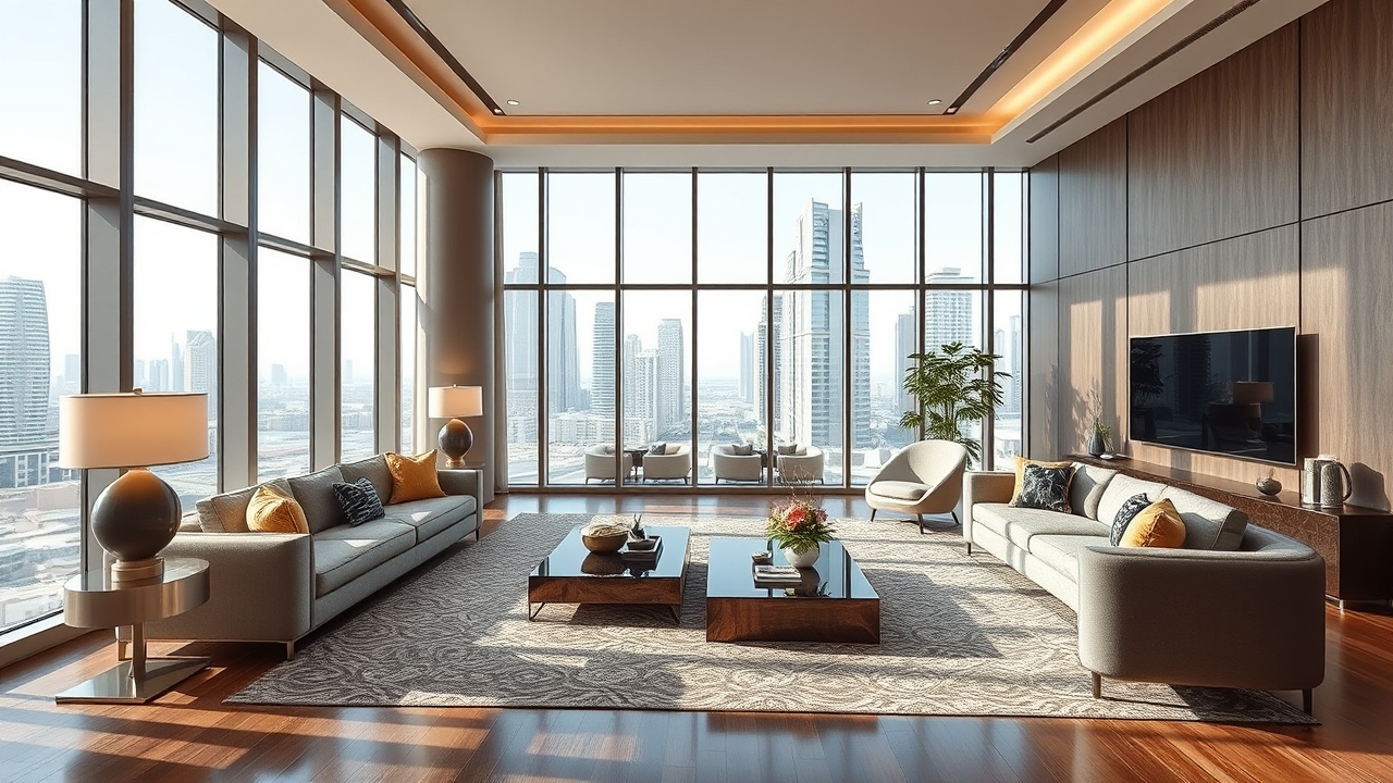 Sofitel Dubai Downtown luxury interior