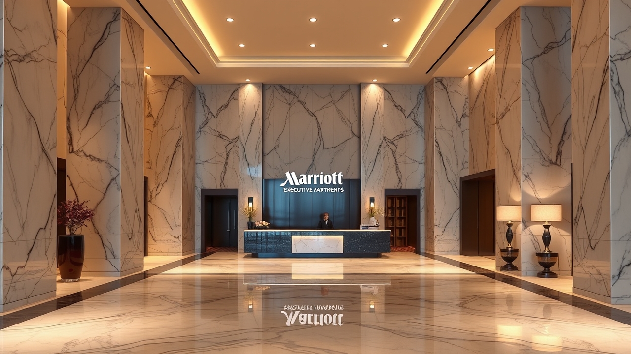 Marriott Executive Apartments Downtown lobby