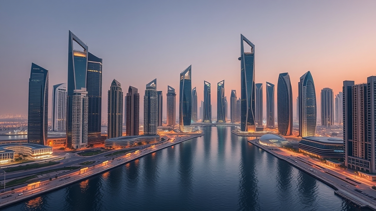 Business Bay 2026 skyline and canal