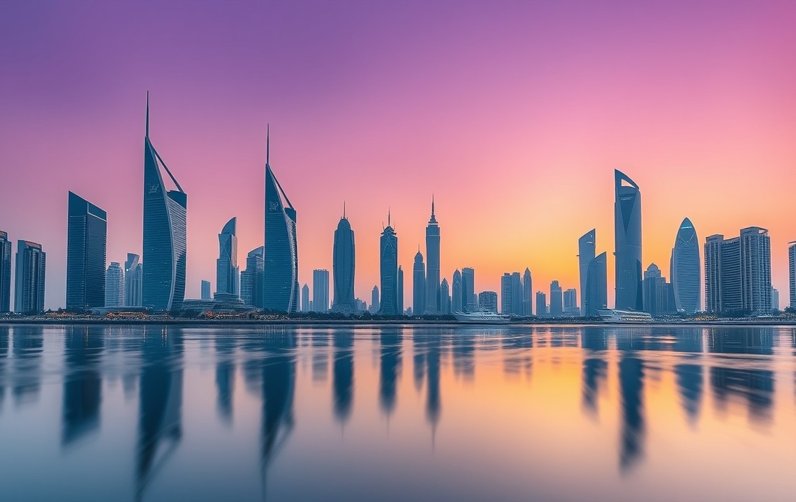 Sharjah Al Majaz Waterfront skyline 2026