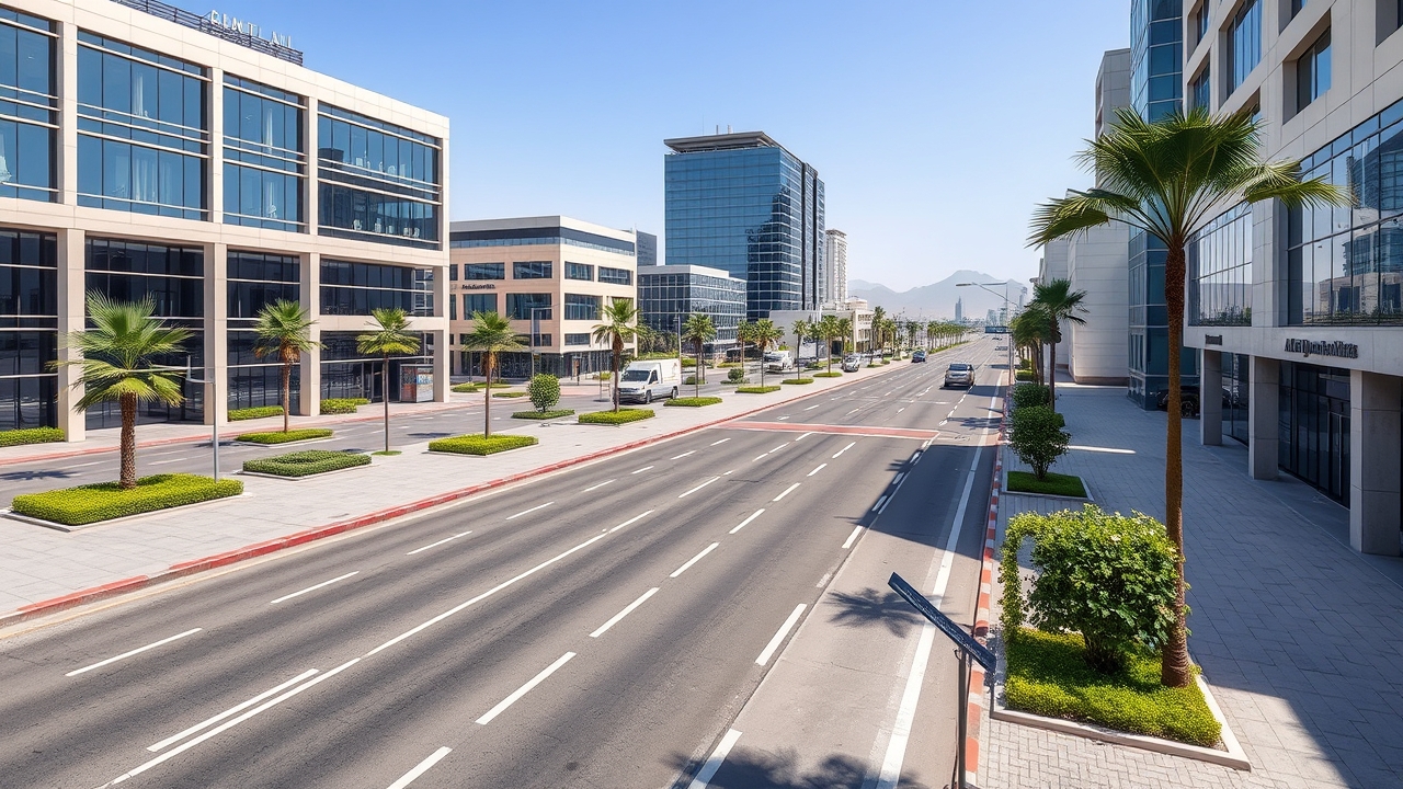Al Khuwair Muscat commercial district