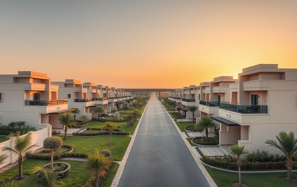 Al Furjan villas and metro infrastructure 2026