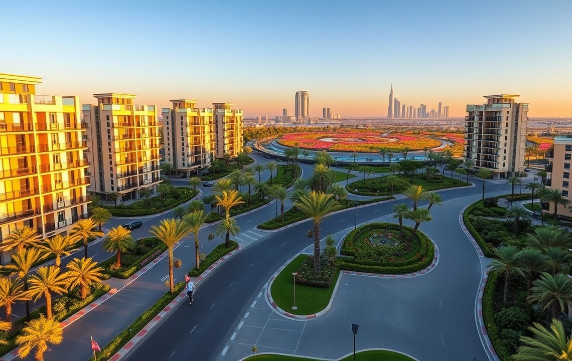 Arjan Dubai district skyline 2026 overview