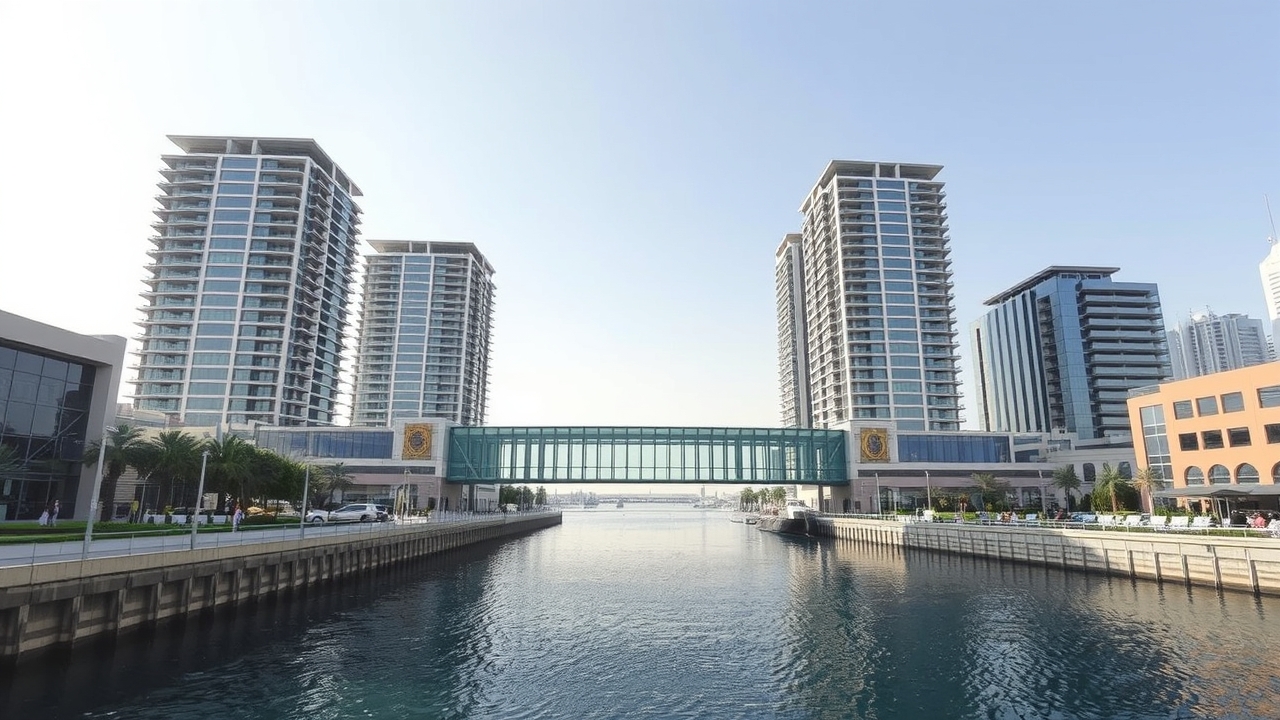 Address Harbour Point luxury towers in Dubai Creek Harbour