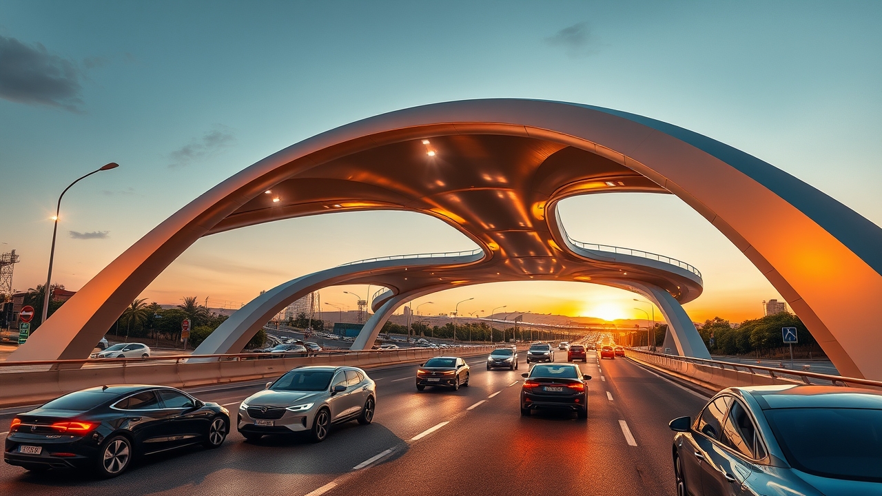 New Hessa Street flyover traffic 2026