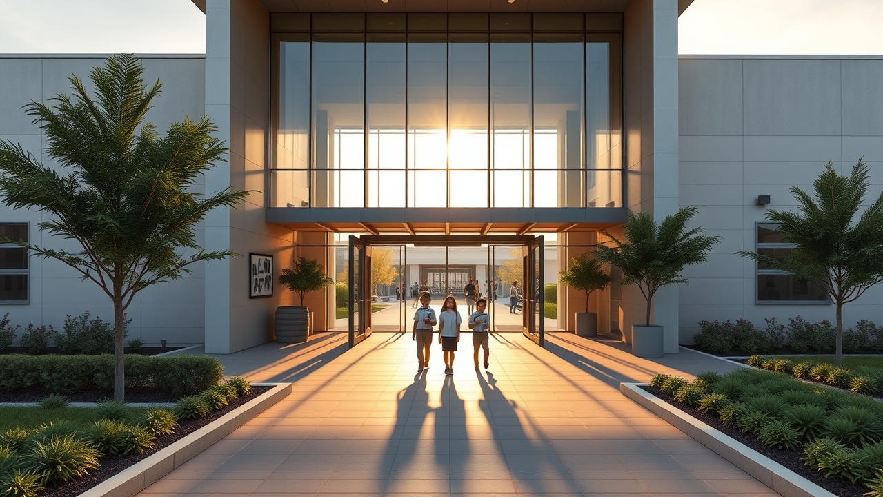 Victory Heights Primary School campus Dubai