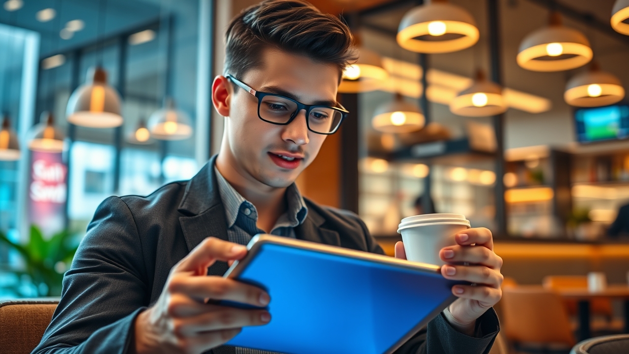 Digital nomad working in a Satwa cafe in 2026