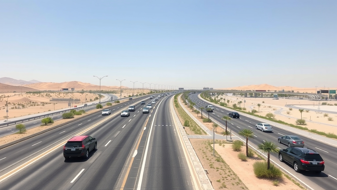 Al Qudra Road traffic flow 2026