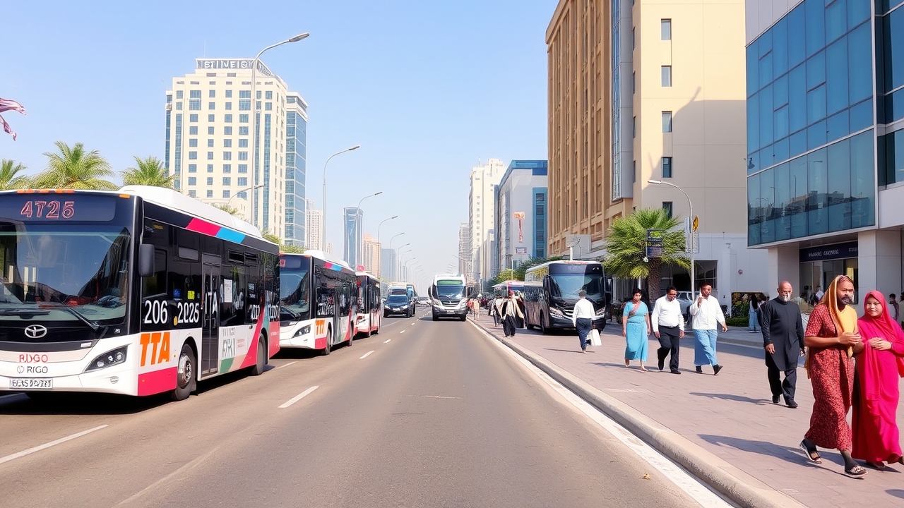 Al Rigga road with autonomous shuttles 2026