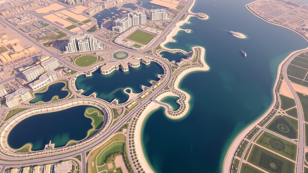MBR City and Meydan Horizon aerial