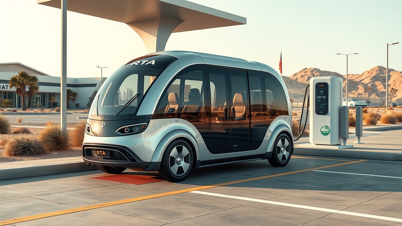 RTA autonomous shuttle in Motor City 2026