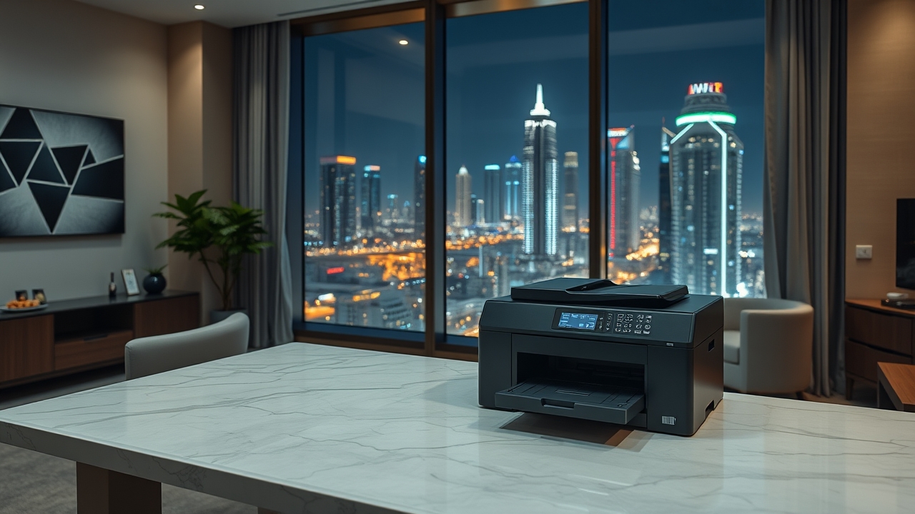 Serviced apartment business center Dubai