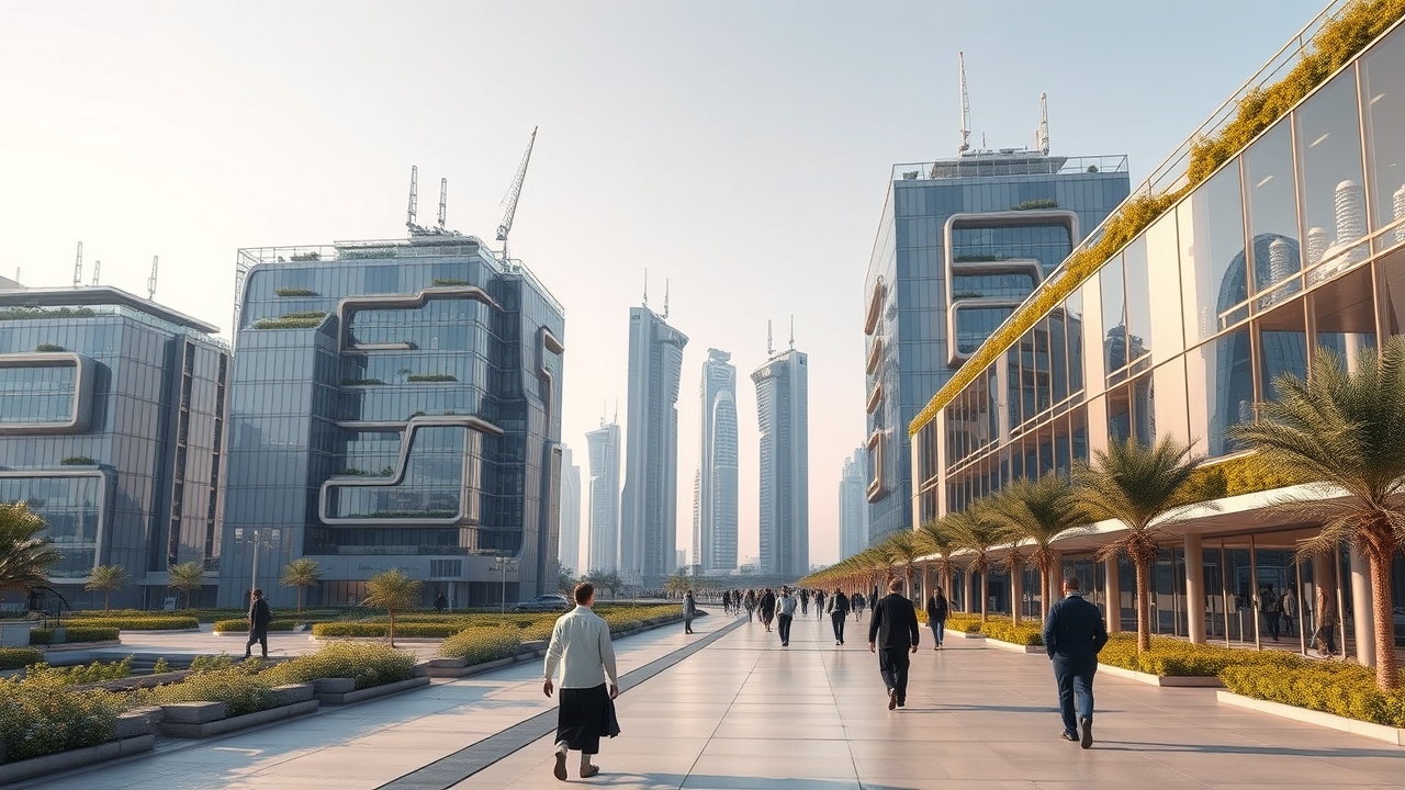 Dubai Internet City buildings in Al Sufouh 2