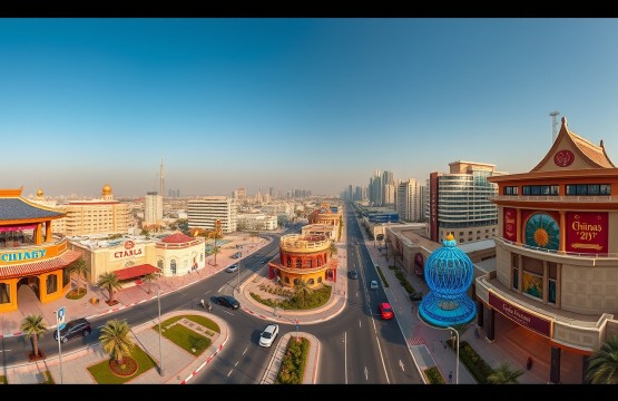 Panoramic view of International City 2026