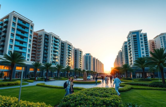 Town Square Dubai Central Park 2026 Sunset