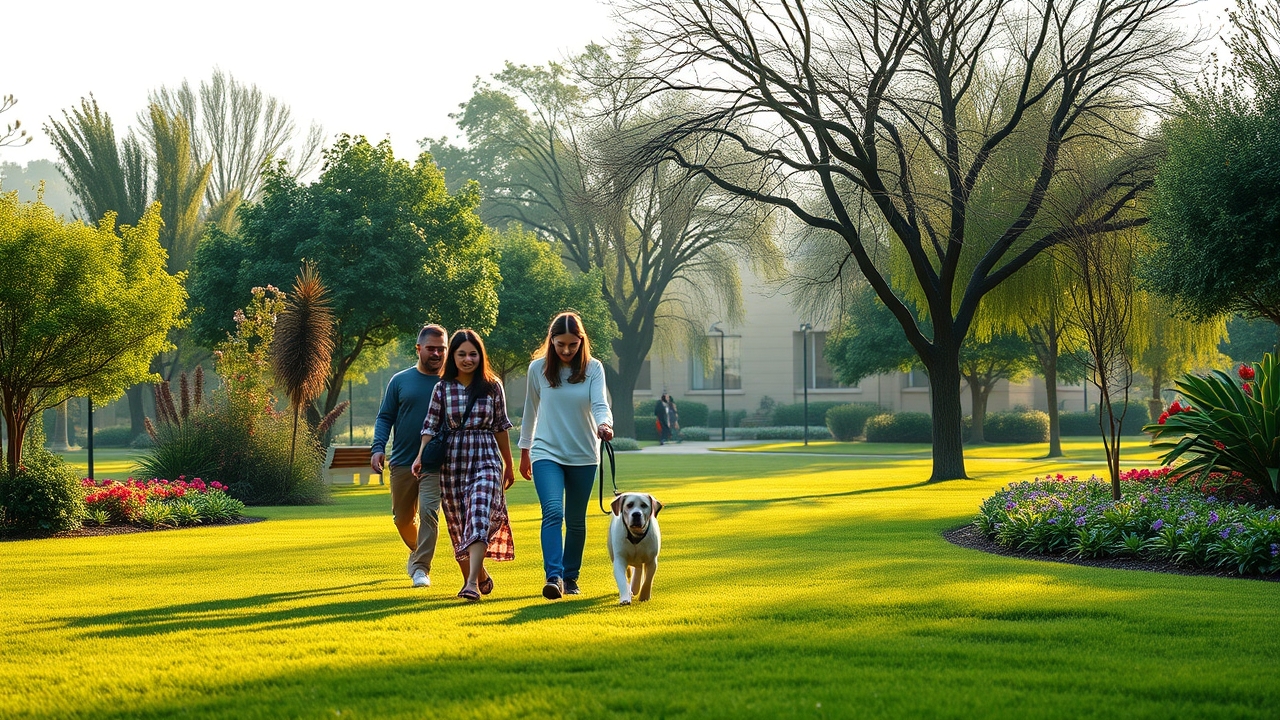 Pet friendly parks in Remraam Dubai