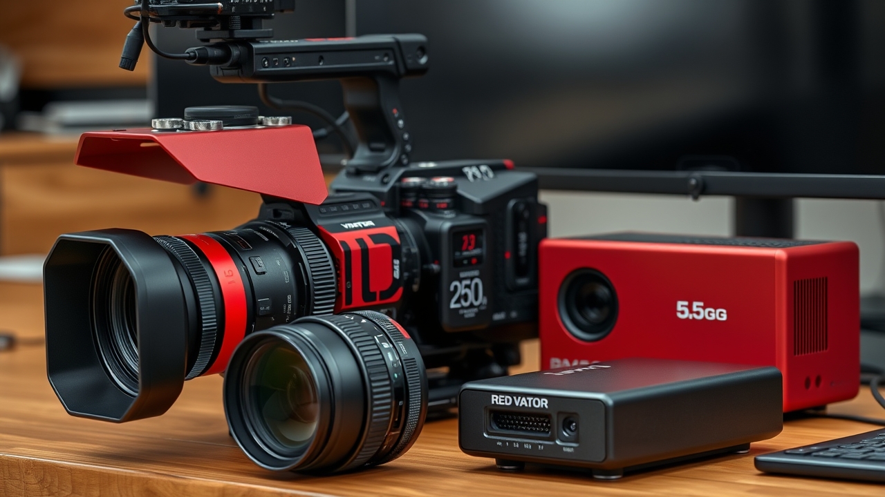 High-End Cinema Camera and 5.5G Equipment