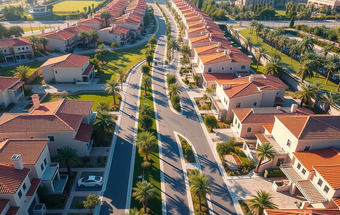 Villanova Dubai 2026 community aerial view