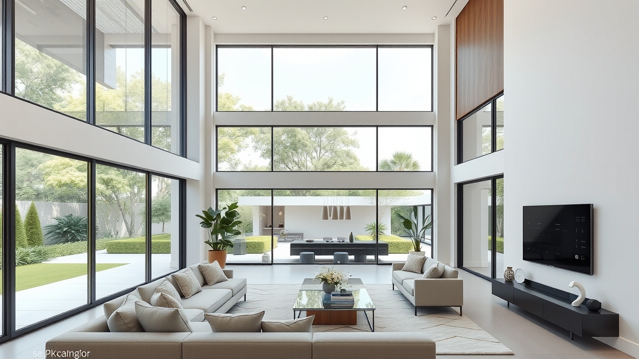 Modern luxury villa interior Villanova Dubai