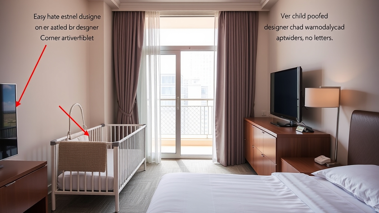 Child-proofed premium apartment interior in Festival City