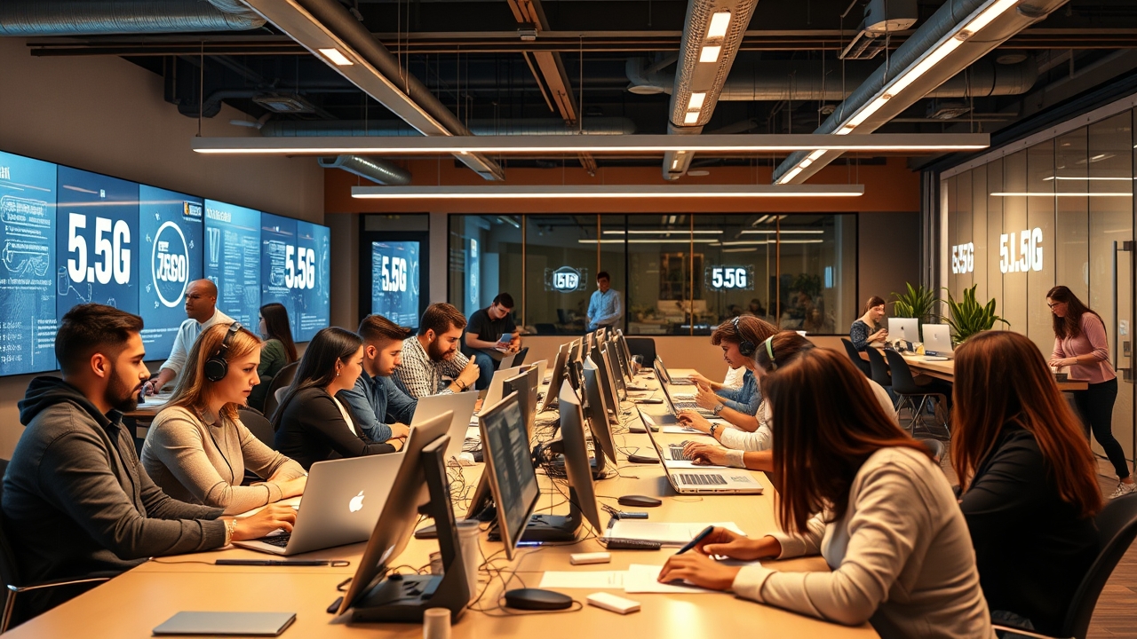 High-tech co-working space in Dubai