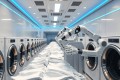 Futuristic robotic laundry sorting facility in Dubai