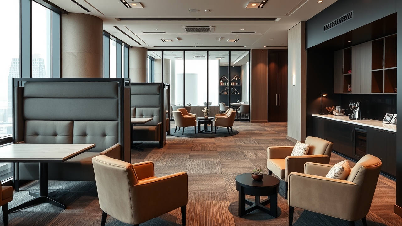 Private coworking lounge for Dubai residents
